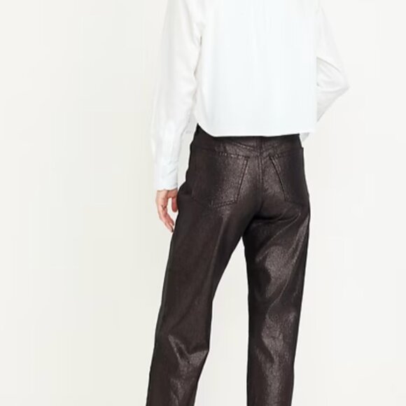 High-Waisted Shine OG Loose Jeans - Picture 3 of 5